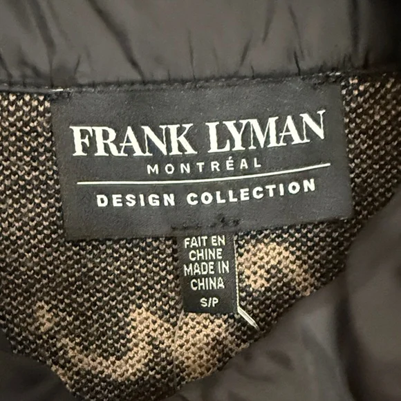 Frank Lyman Design Black and Brown Jacket - Picture 2 of 2